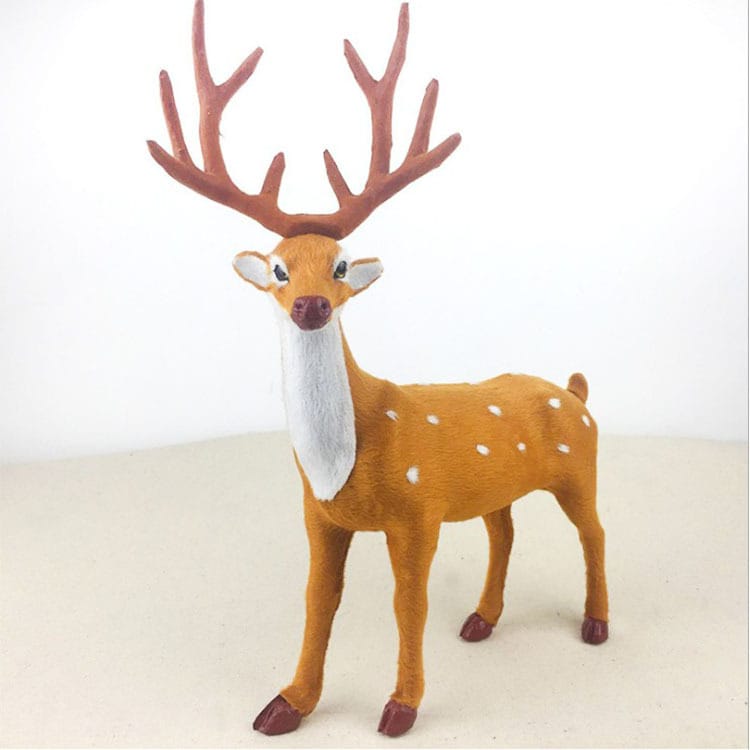 Christmas Deer Simulation Elk Window Layout Decorations