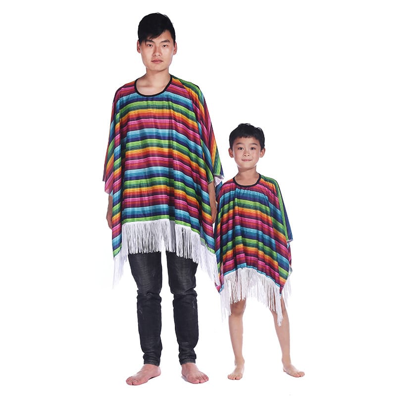 Mexican Cloak Adult & Children?€?s Shawl