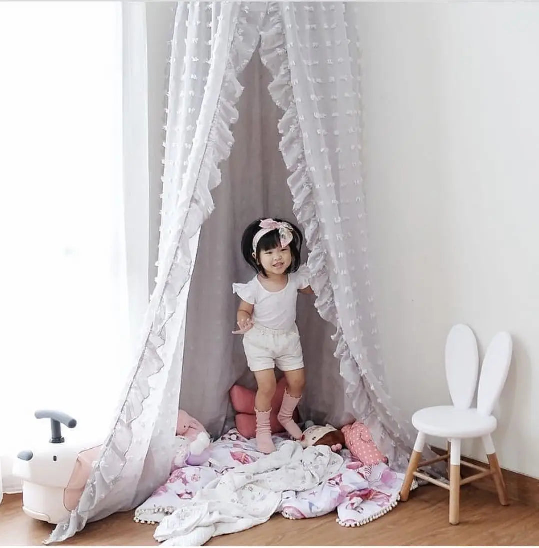 Lace Crib Curtain