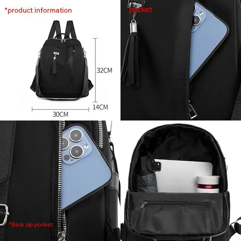 Lightweight Oxford Cloth Women?€?s Backpack