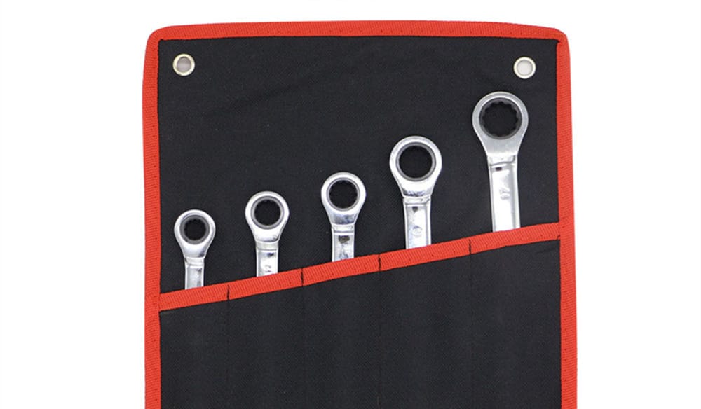 Adjustable Ratchet Wrench Set, 12-Piece