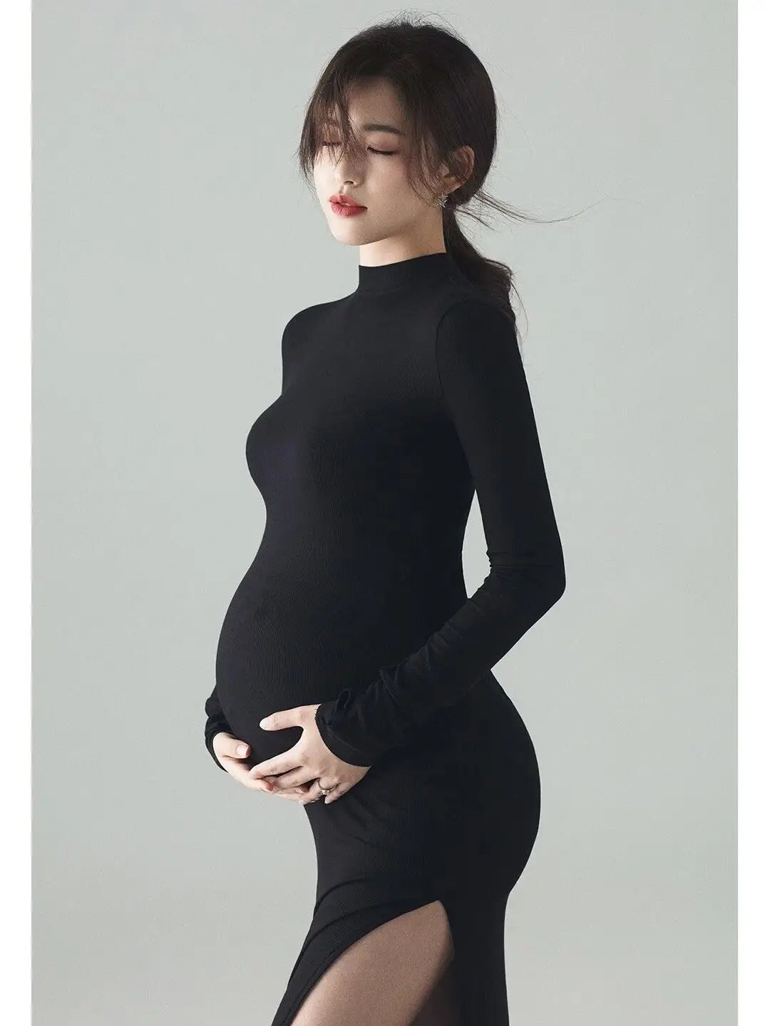 Lace Maternity Photo Dress