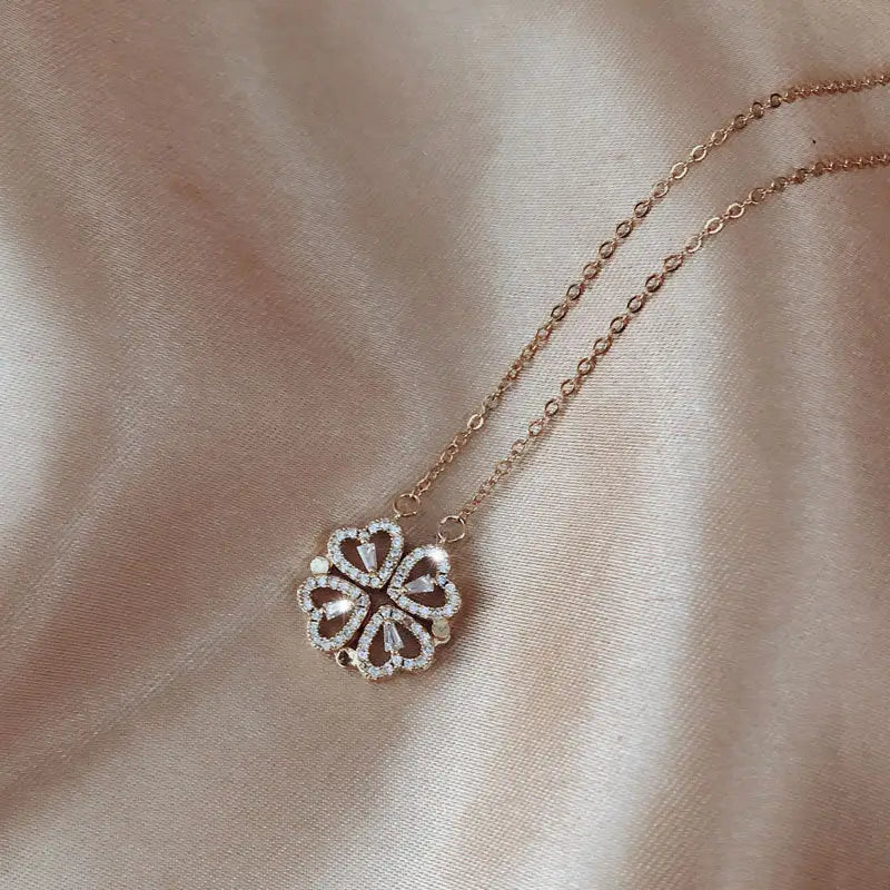 Detachable Four-leaf Clover Necklace