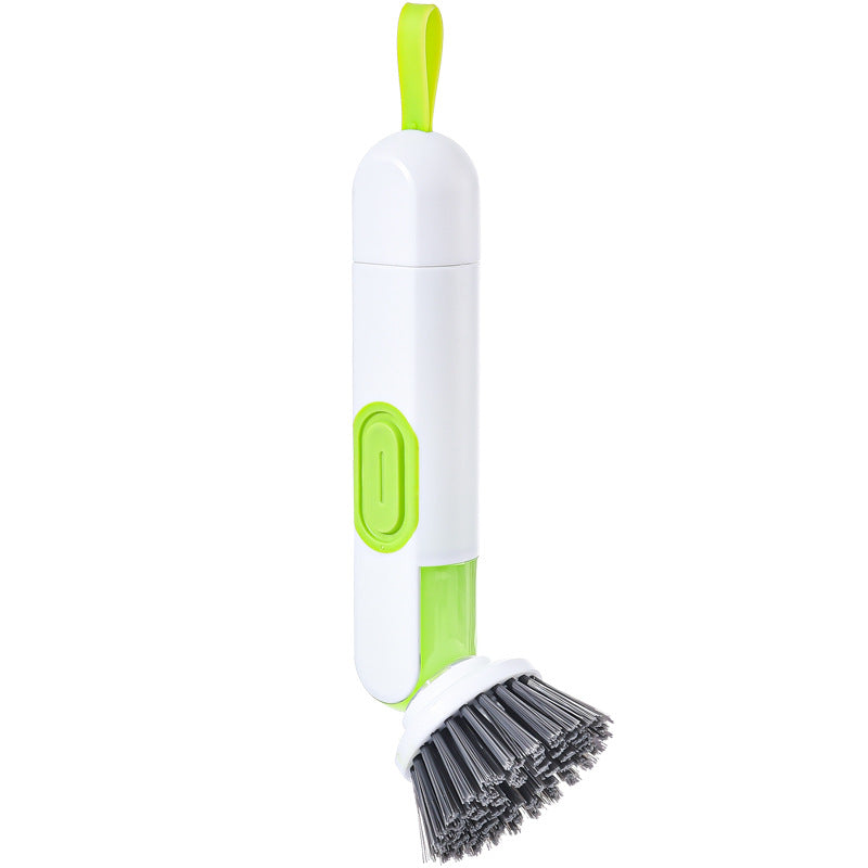 Liquid-Filled Long-Handle Cleaning Brush