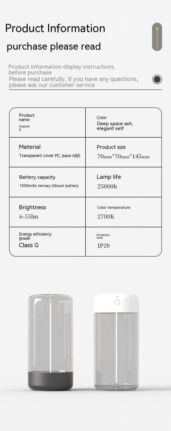 LED Camping Light with Type-C