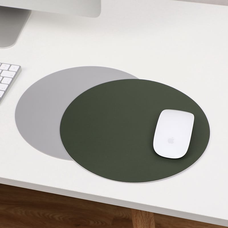 Double Sided Round Mouse Pad for Office Game