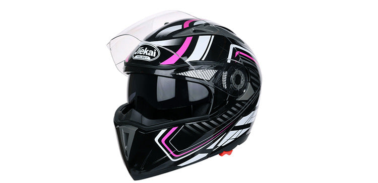 Double Lens Motorcycle Helmet