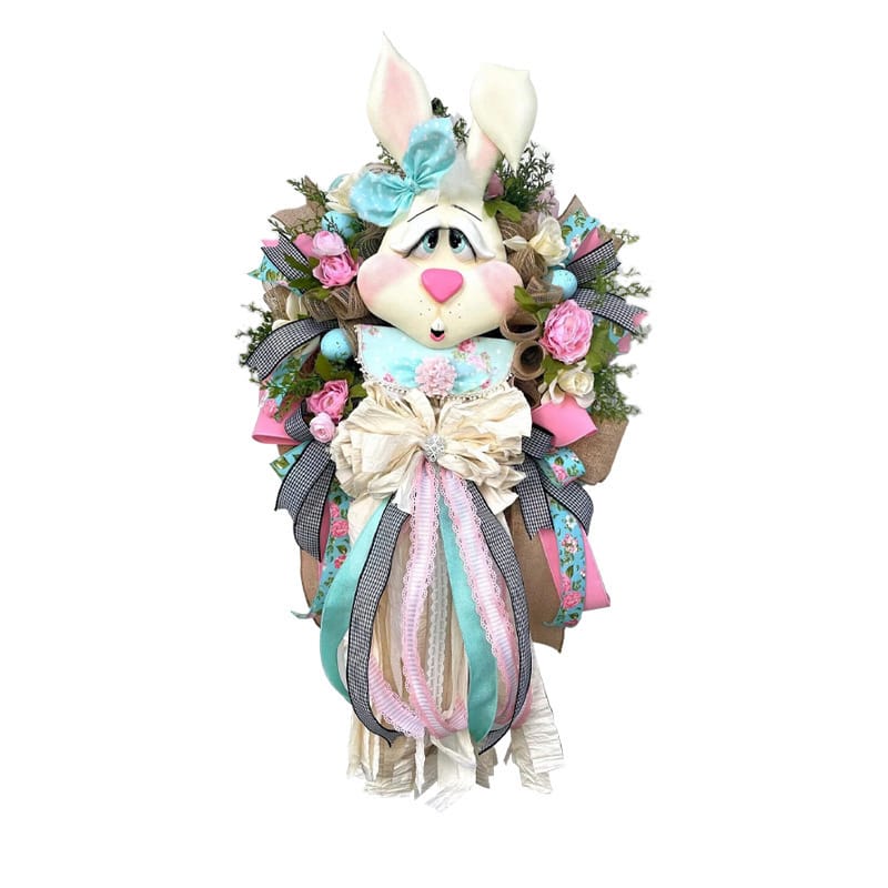 Easter Bunny Door Hanging Wreath