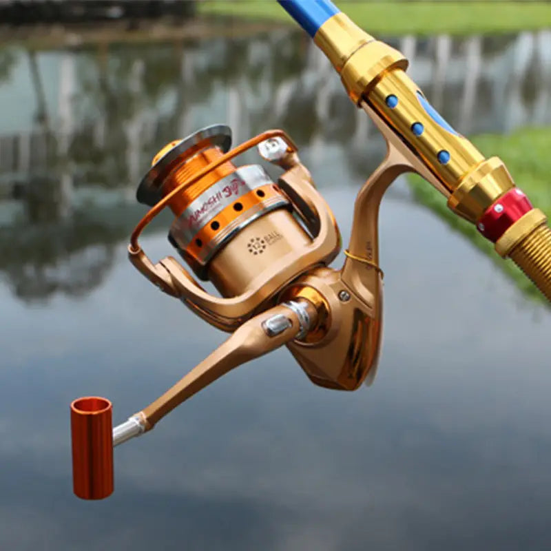 Metal Head Rocker Fishing Reel for Spinning Wheel Sea Rod