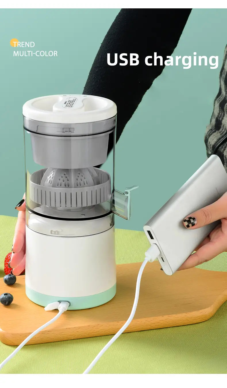 Portable Wireless Slow Juicer with USB Charging