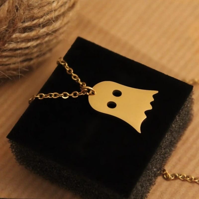 Ghost Necklace for Halloween Party