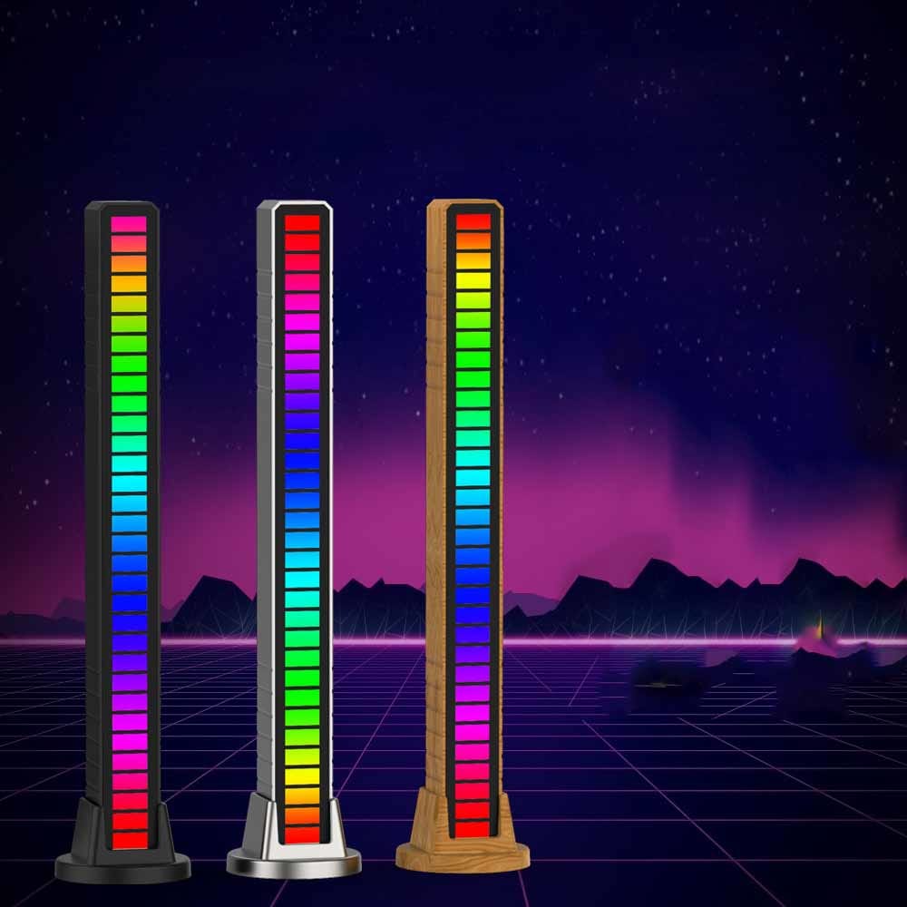 Sound Activated LED Strip Light with Colorful RGB Tube