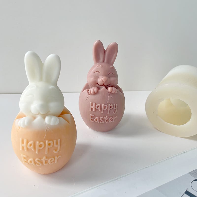 Easter Rabbit Candle Mold