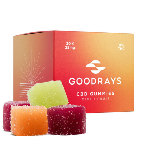 Goodrays Mixed Flavour CBD Gummies