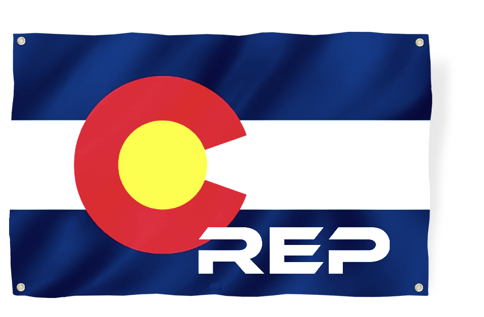 REP Colorado Flag - 2'x3'