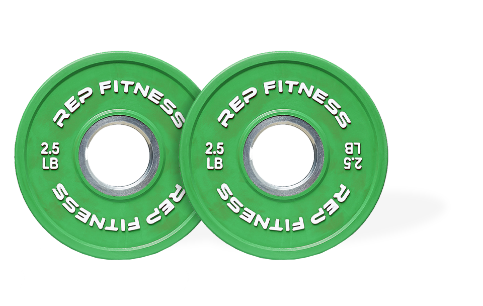 Change Plates (LB) - 2.5lb Pair (Green)