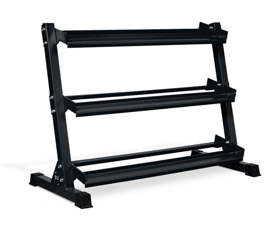 Dumbbell Rack - Metallic Black