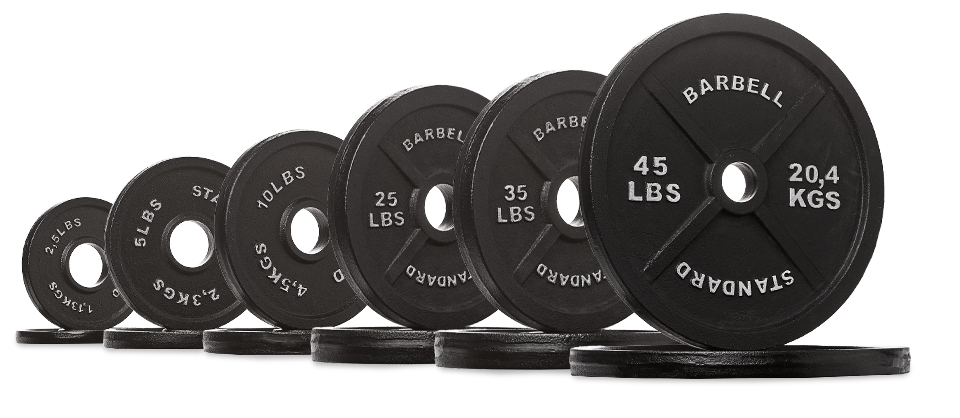 Iron Plates - 2.5lb Pair