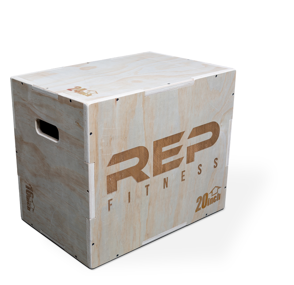 3-in-1 Wood Plyo Boxes - Medium (16x20x24)