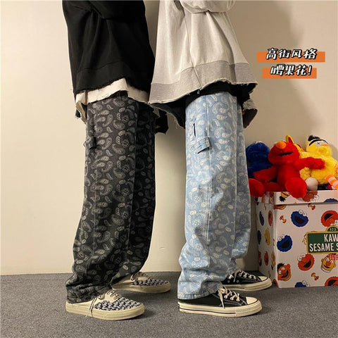 ygqzm Korean Version of Retro Jeans Women's Autumn and Winter