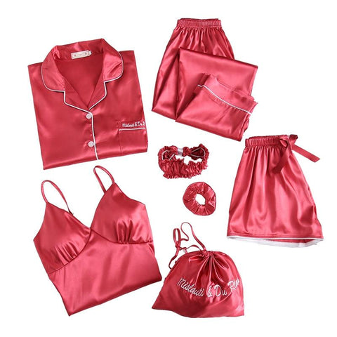 Korean Sleepwear Red Tradition