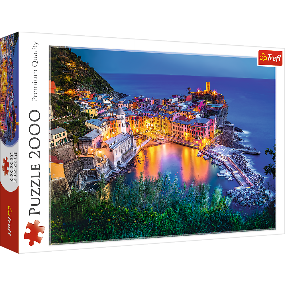 Trefl Red 1500 Piece Puzzle - View of Manarola