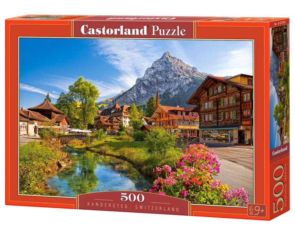 CASTORLAND 500 Piece Jigsaw Puzzle, Hallstatt, Austria, Landscape