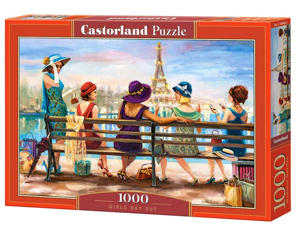 Puzzle 1000 pièces : Garage Vintage - Castorland - Rue des Puzzles