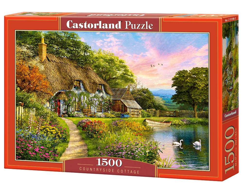Puzzle 3000 pièces : Twilight at Woodgreen Pond CASTORLAND - Puzzle adulte