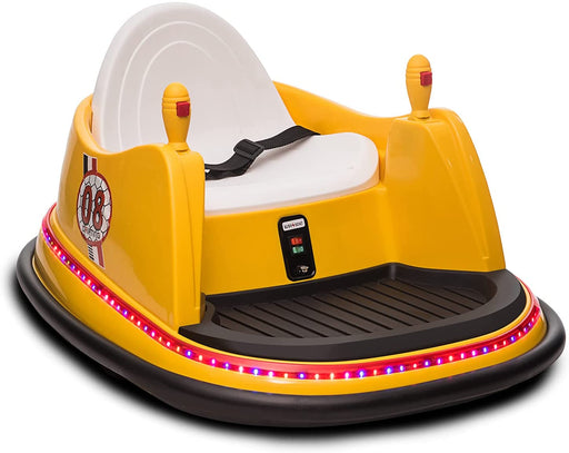 Moulin Roty Ride on Bumper Car Yellow