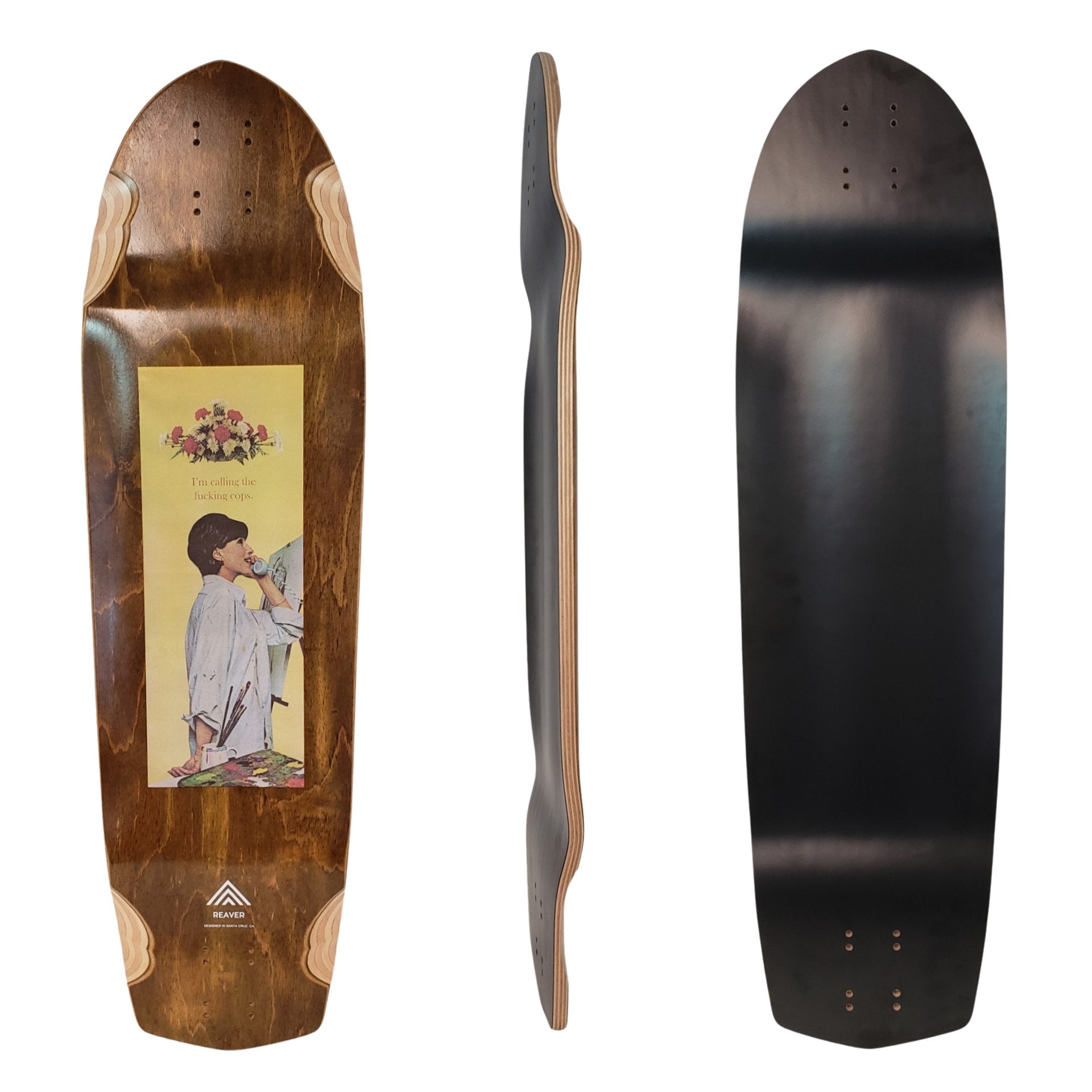 Prism: Theory Cop Caller Longboard Deck - MUIRSKATE