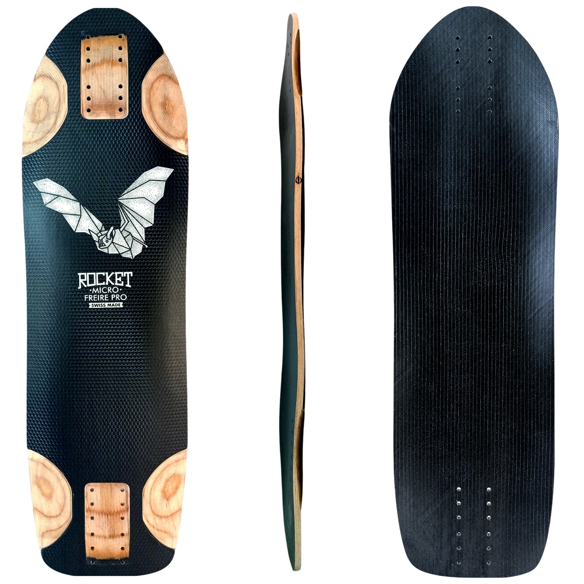 Rocket: Rooster (David Bubier Pro) Longboard Deck - MUIRSKATE