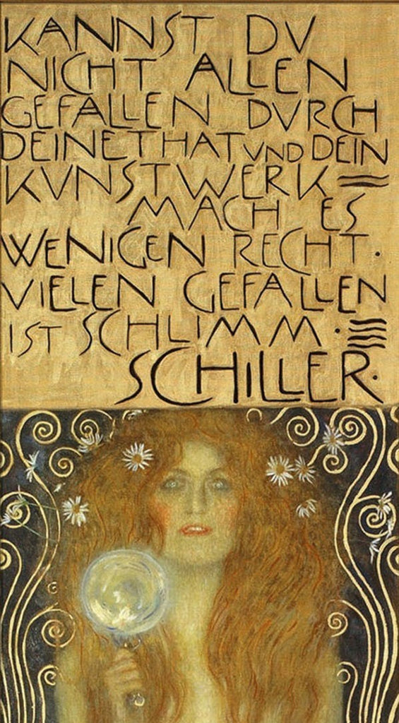 Nuda Veritas by Gustav Klimt