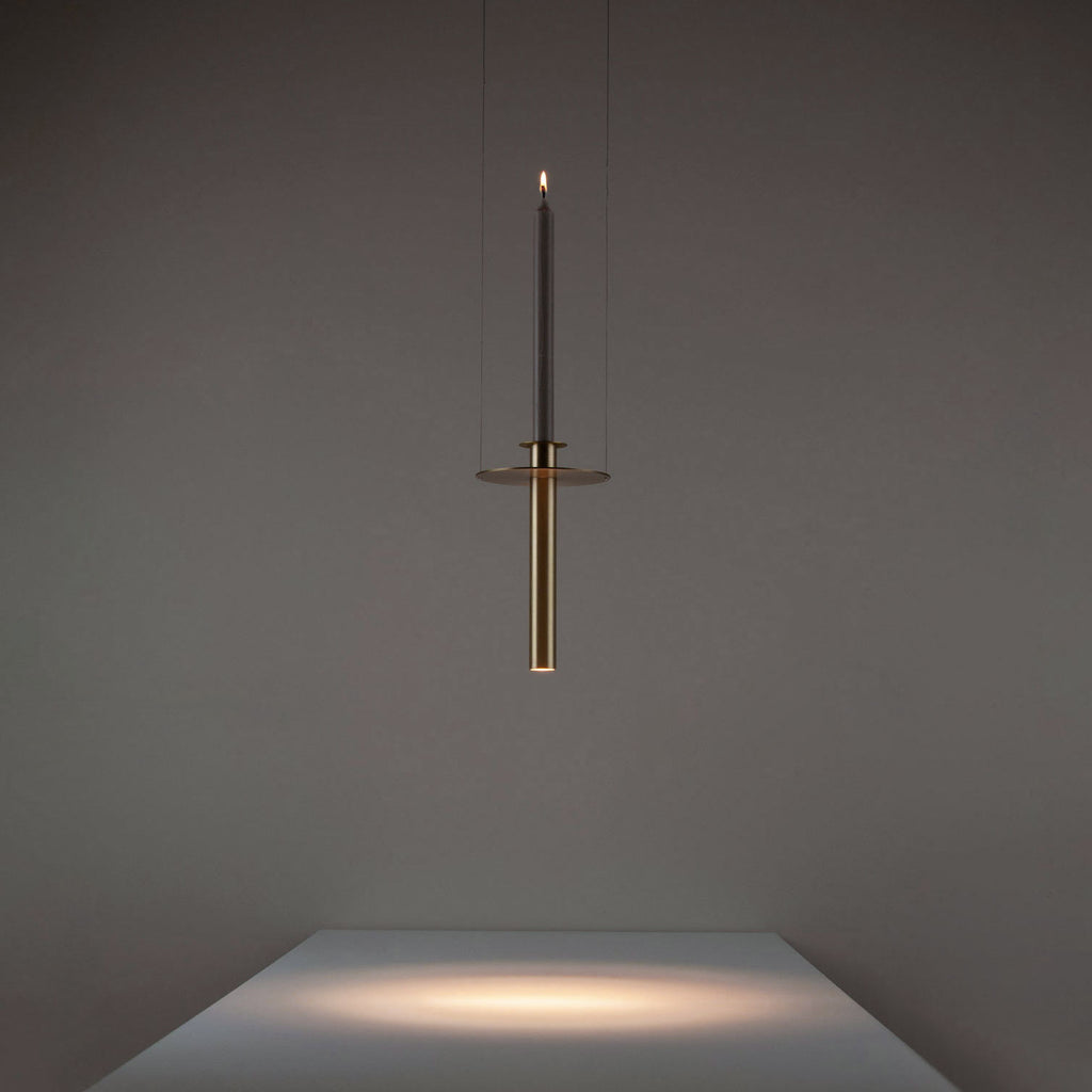 CandleLight, modern pendant light by Kaia, designed by Sebastian Hepting