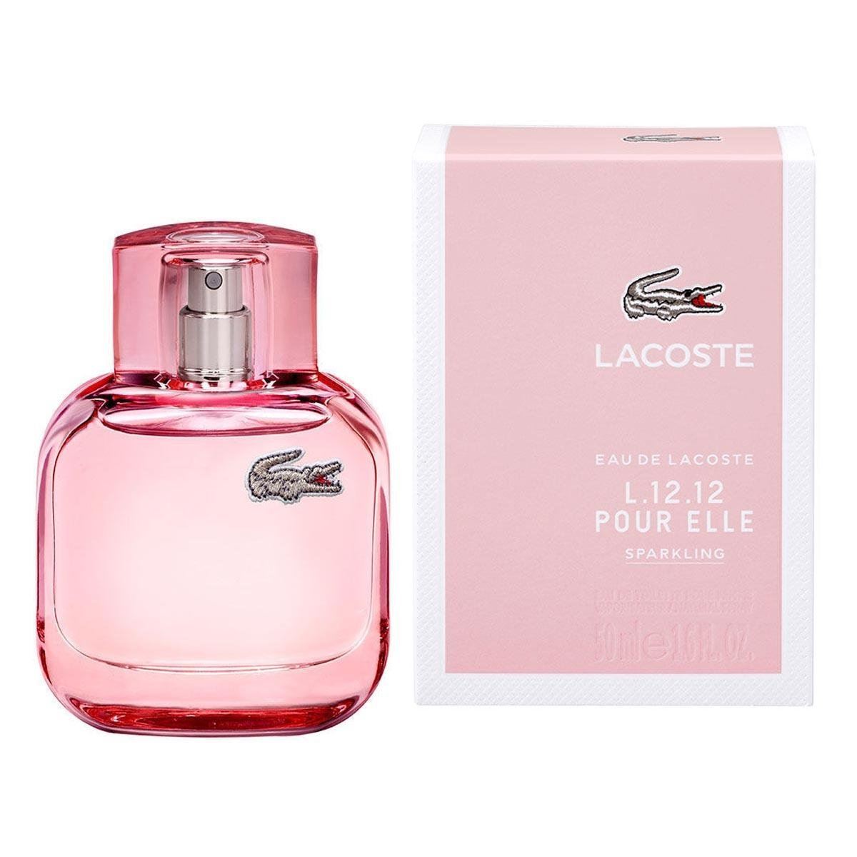 lacoste eau de lacoste pour elle sparkling