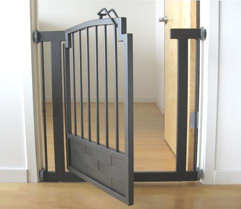 Best Iron Pet Gates Wide - Tall Indoor Metal Gates