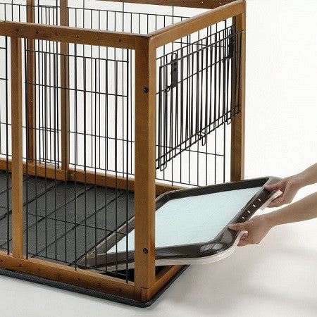 expandable dog crate