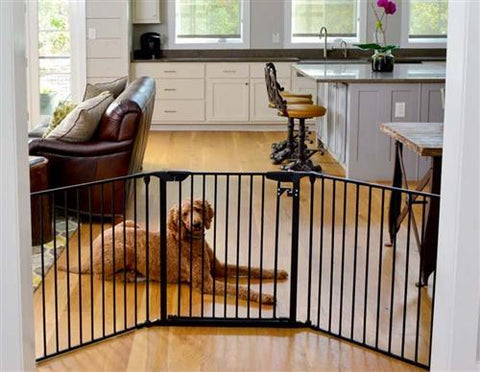 Best Iron Pet Gates Wide Tall Indoor Metal Gates