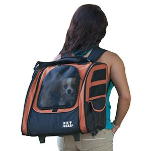 dog backpack with wheels