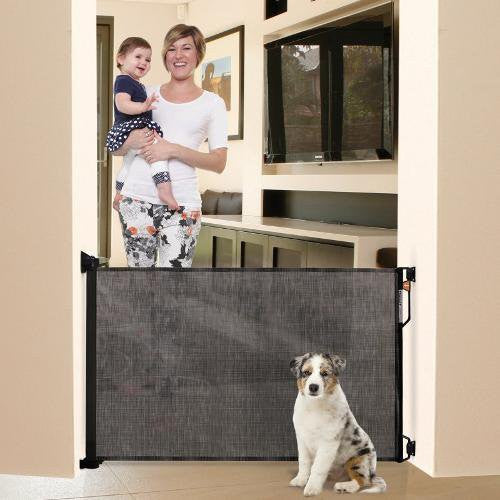 pet retractable gate