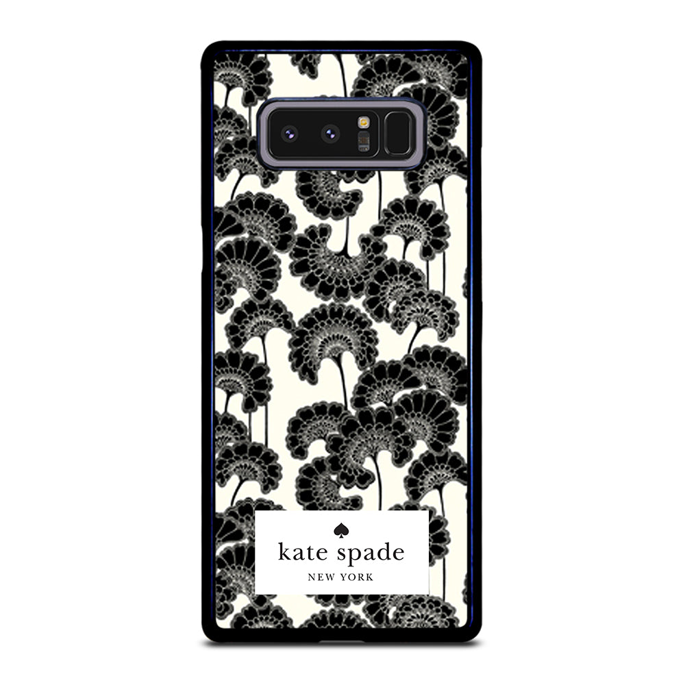 JAPANESE BLACK FLORAL KADE SPADE Samsung Galaxy Note 8 Case – casespice