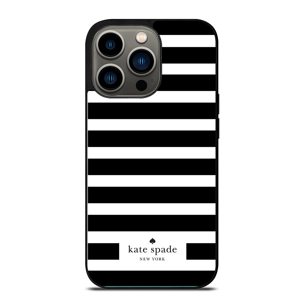 KATE SPADE BLACK WHITE iPhone 13 Pro Case – casespice
