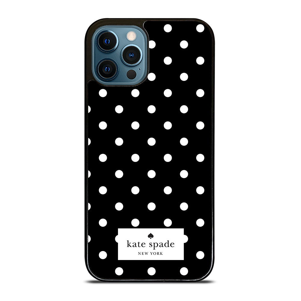KATE SPADE POLKA BLACK iPhone 12 Pro Max Case – casespice