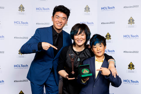 Molly Wang wins Bronze Stevie® Award