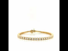 Load and play video in Gallery viewer, Classic Tennis Bracelet-B2001CLG
