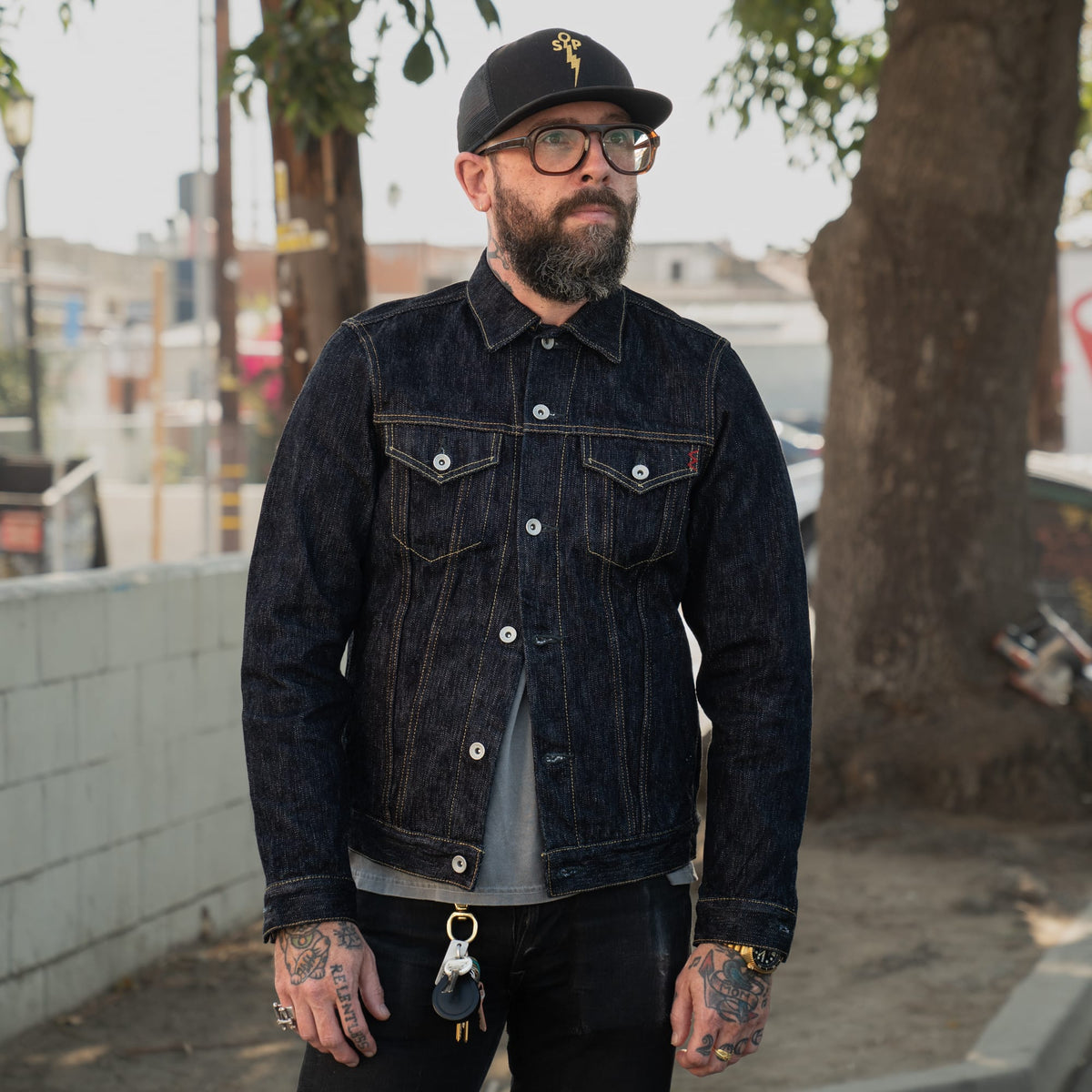 Full Count 2101W 13.75oz Type III Denim Jacket (One Wash)