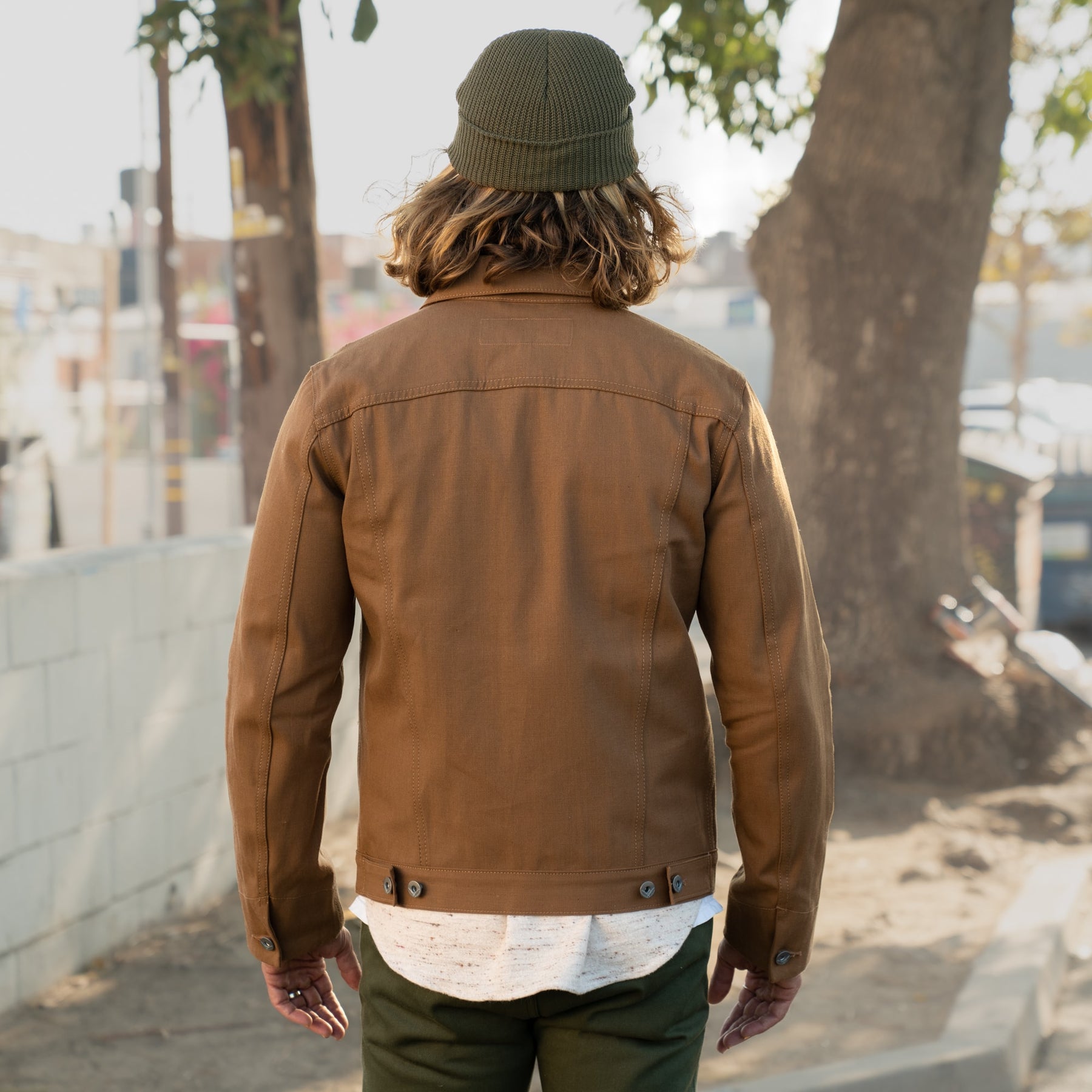 Rogue Territory 11oz Supply Jacket Copper Selvedge Canvas