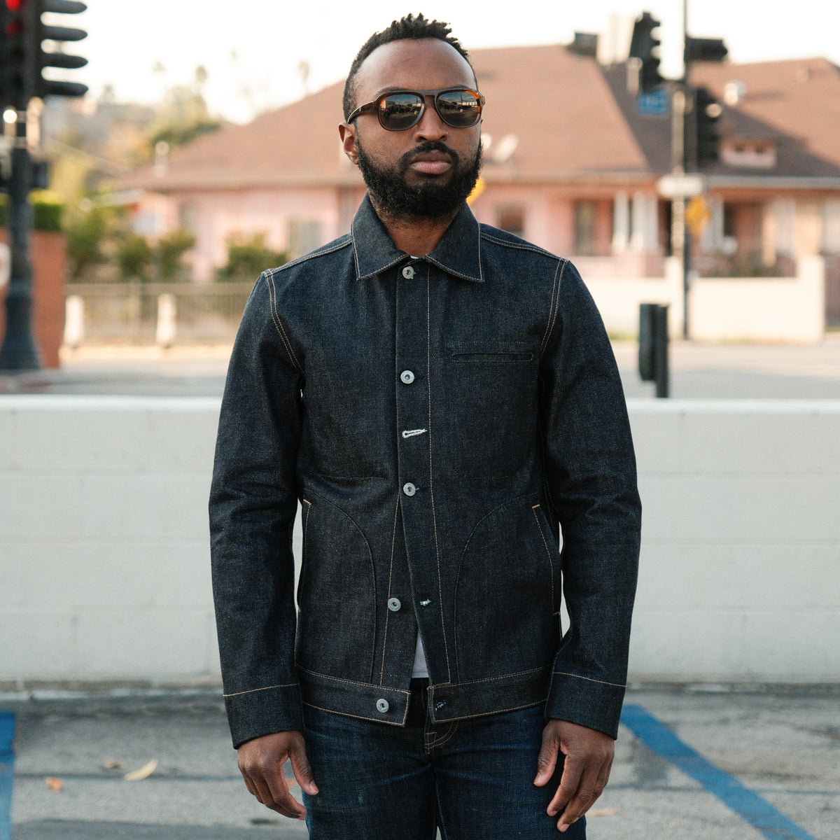 Overdale Indigo Denim Trucker Jacket