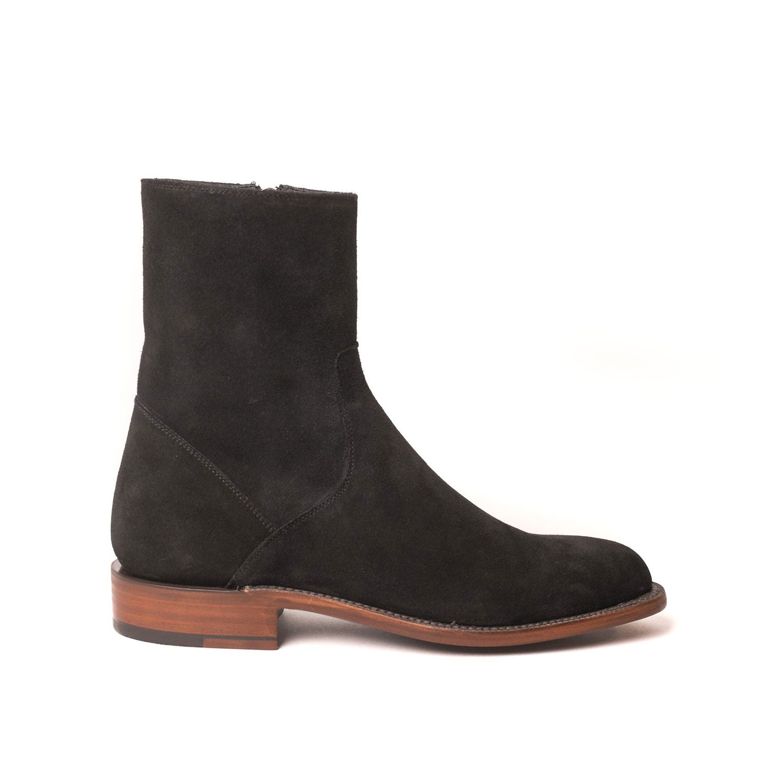 Lucchese | Jonah Roper Boot Black Suede 