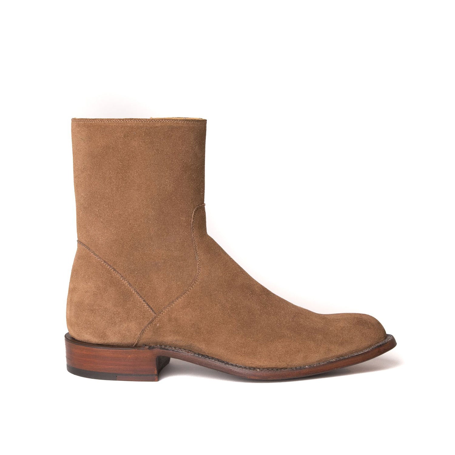 lucchese side zip boot